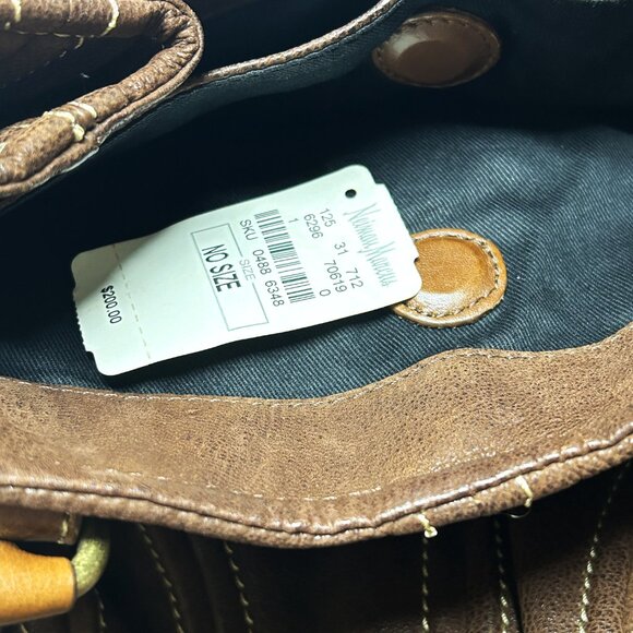 Botkier rich brown leather hobo tassel bag NWT - Picture 3 of 8